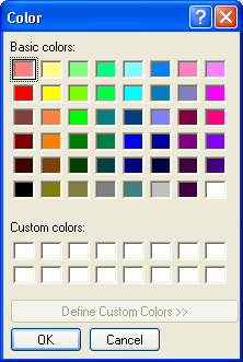 Speech Mapping color palette Speech Mapping color palette